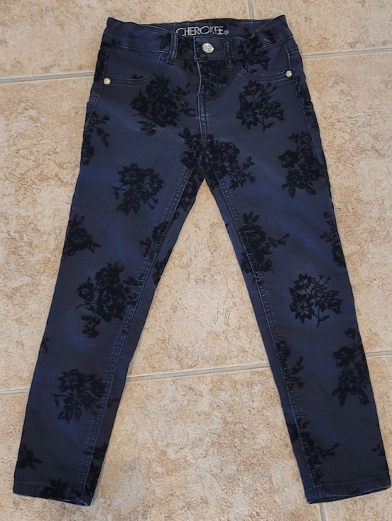 Cherokee Other - Cherokee Girl's Black Jeggins Size 6